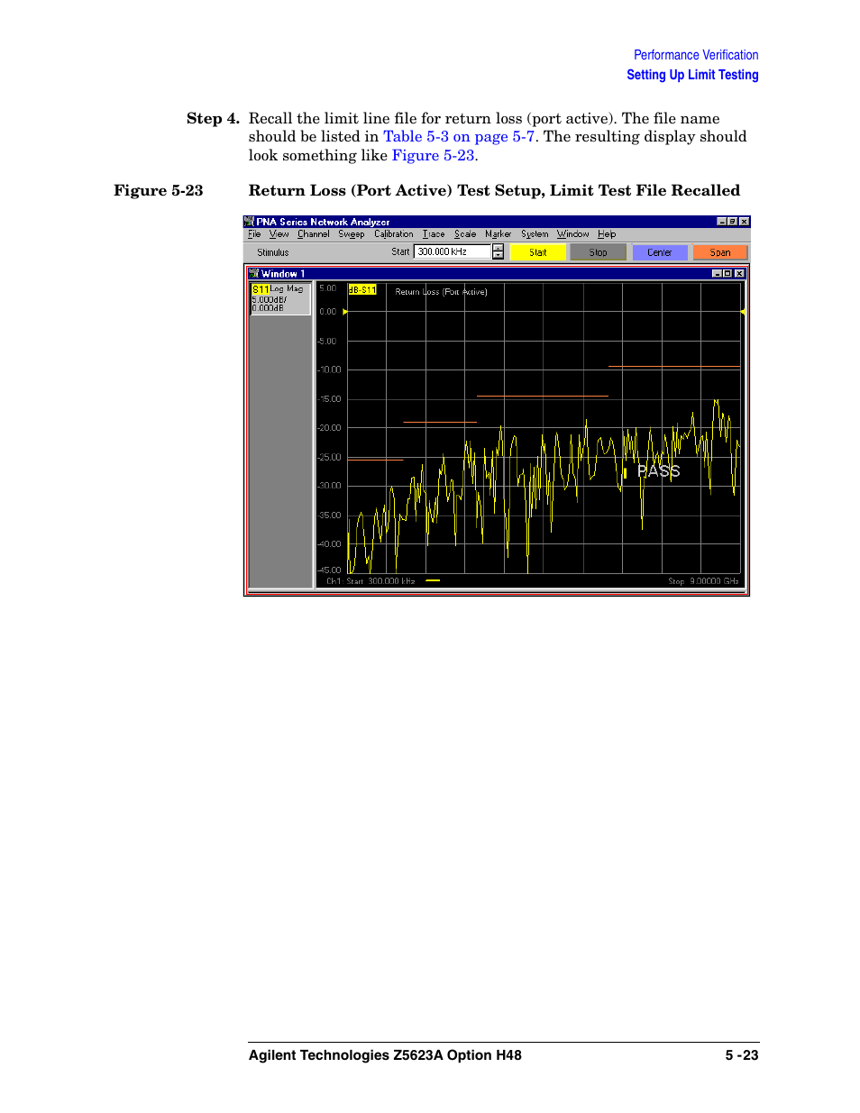 Agilent Technologies Option H48 Multiport Test Set Z5623A User Manual | Page 91 / 138