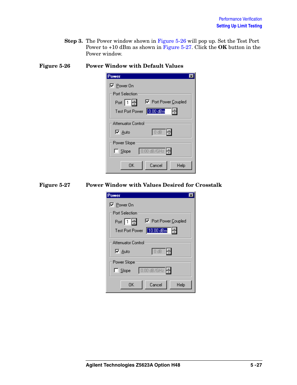 Agilent Technologies Option H48 Multiport Test Set Z5623A User Manual | Page 95 / 138