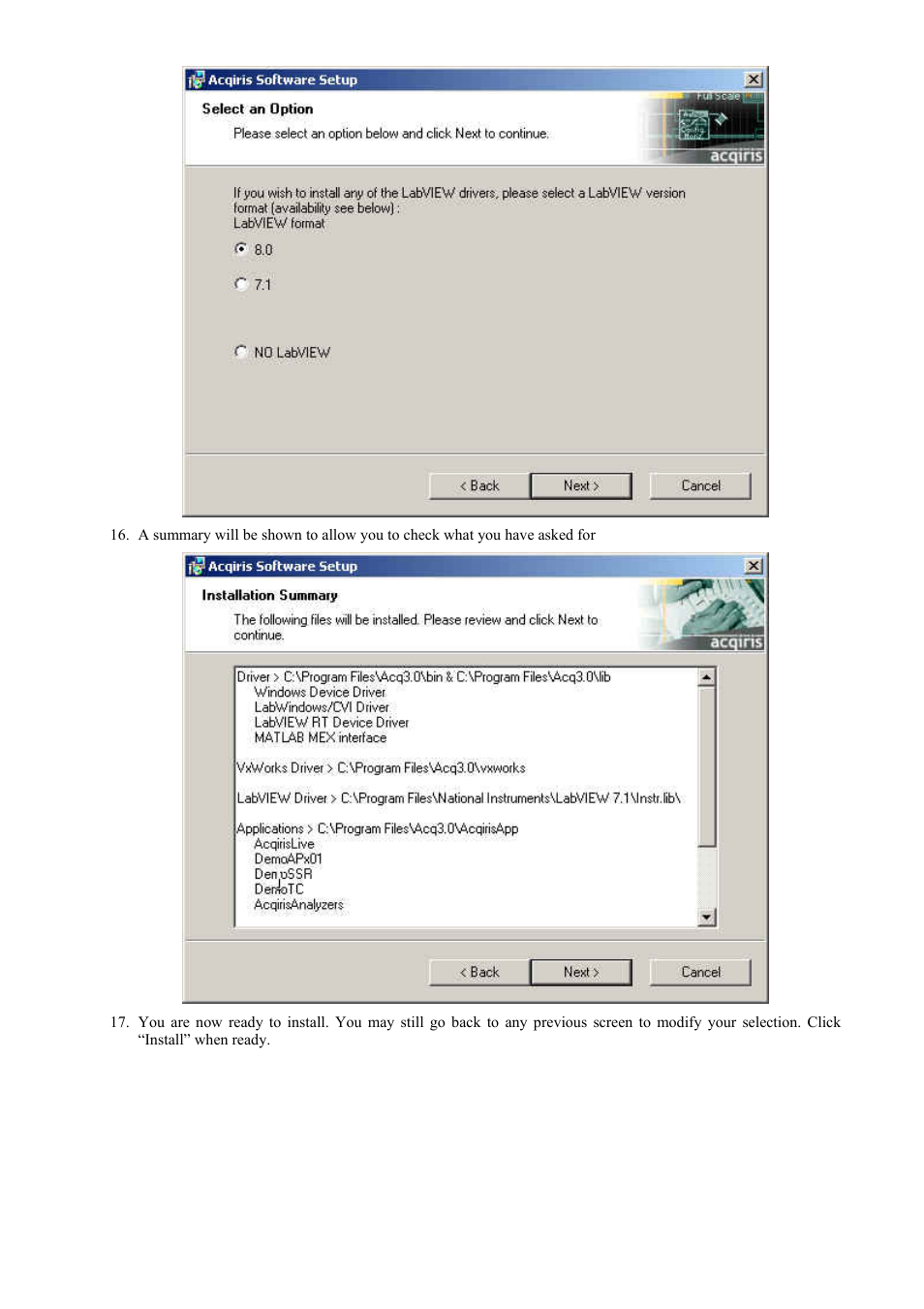 Agilent Technologies DC152 User Manual | Page 17 / 55