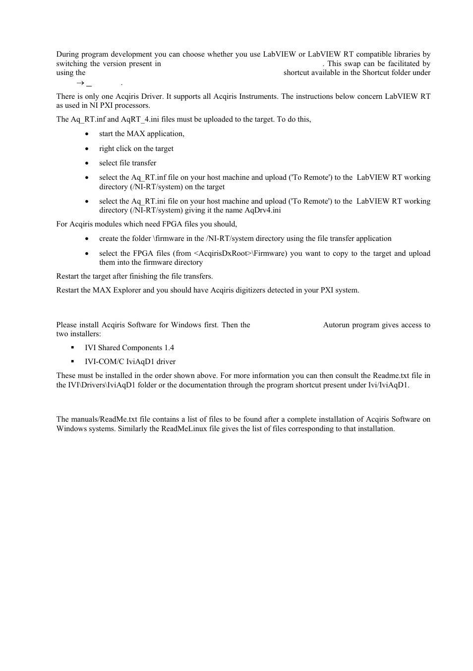 Labview rt, Installing the ivi-com/c driver, Distribution for windows 2000/xp and linux | Agilent Technologies DC152 User Manual | Page 26 / 55