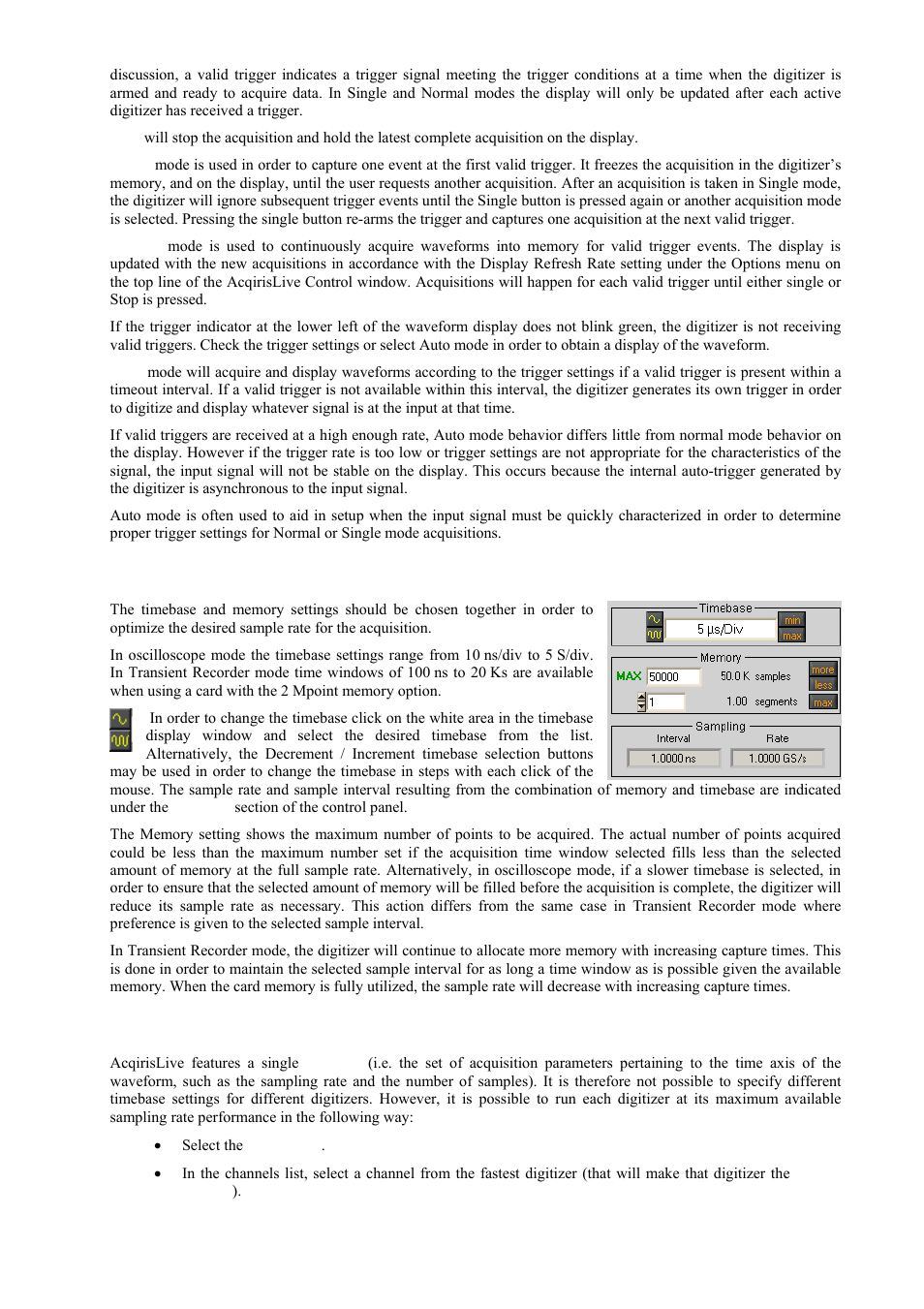 Timebase and memory | Agilent Technologies DC152 User Manual | Page 43 / 55