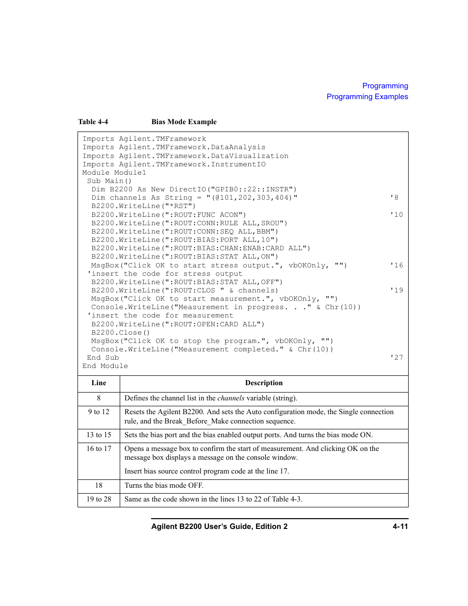Agilent Technologies B2201A User Manual | Page 109 / 234