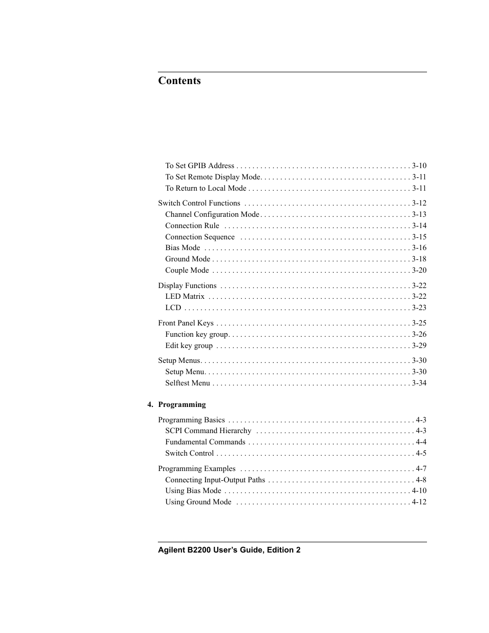 Agilent Technologies B2201A User Manual | Page 11 / 234