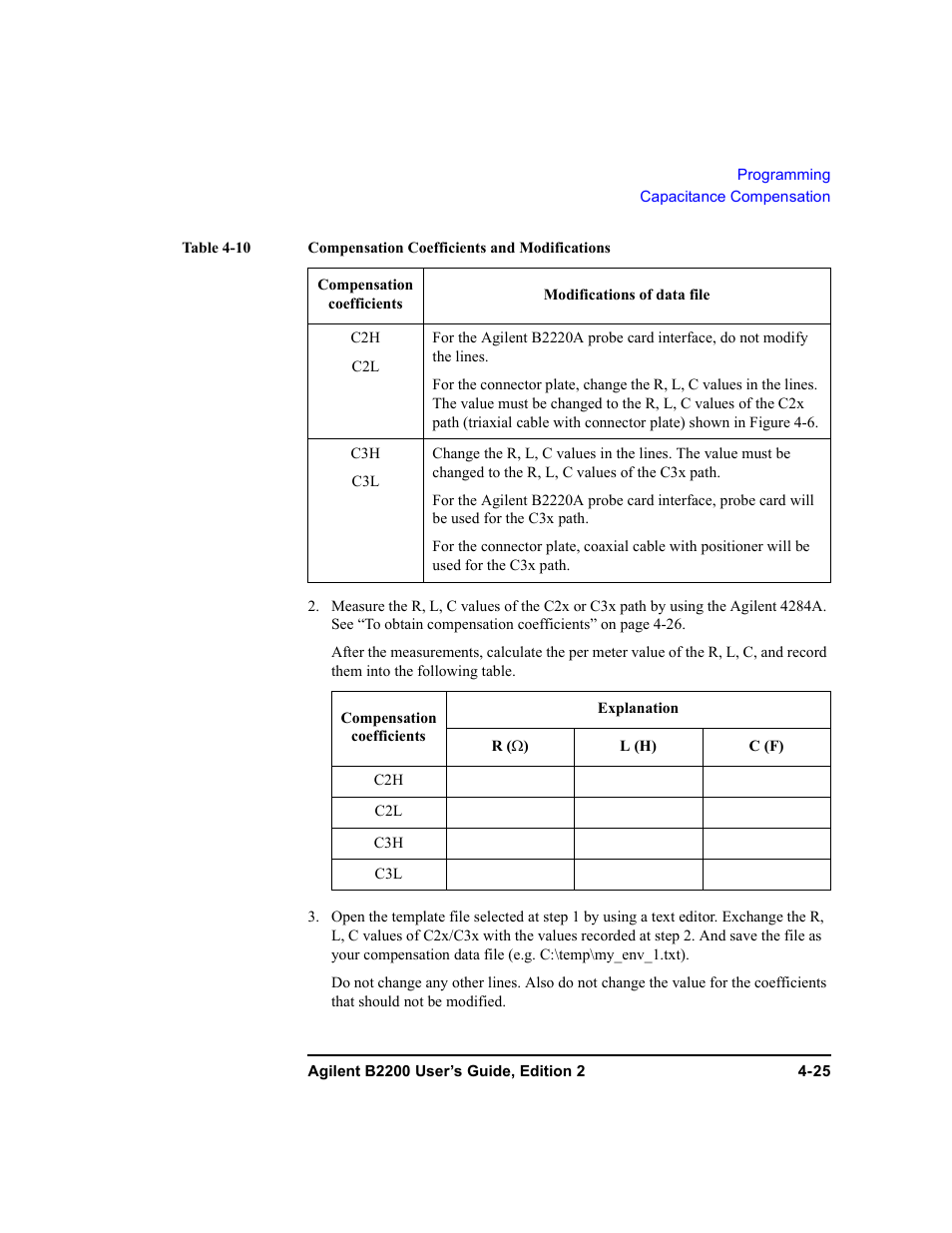Agilent Technologies B2201A User Manual | Page 123 / 234