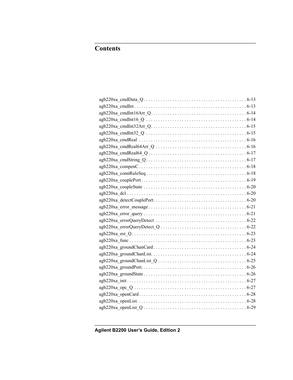 Agilent Technologies B2201A User Manual | Page 15 / 234