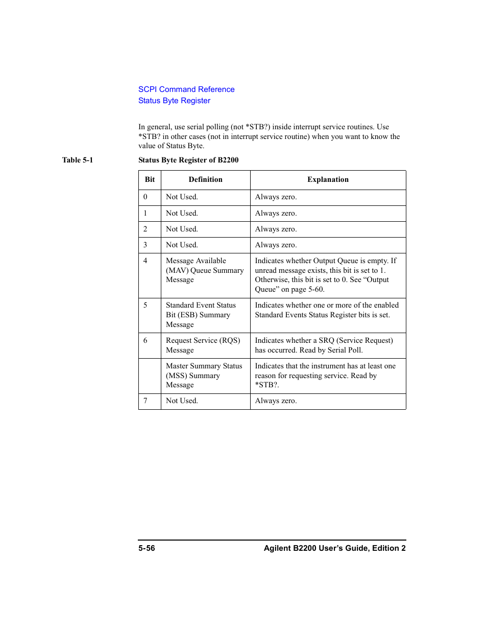 Agilent Technologies B2201A User Manual | Page 182 / 234