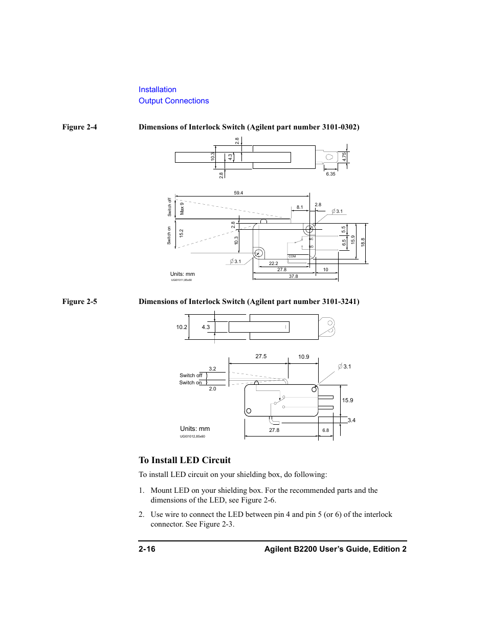 Agilent Technologies B2201A User Manual | Page 50 / 234