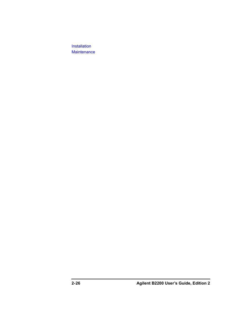 Agilent Technologies B2201A User Manual | Page 60 / 234