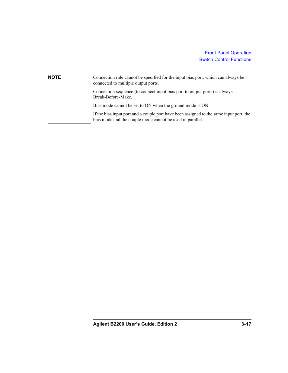 Agilent Technologies B2201A User Manual | Page 77 / 234