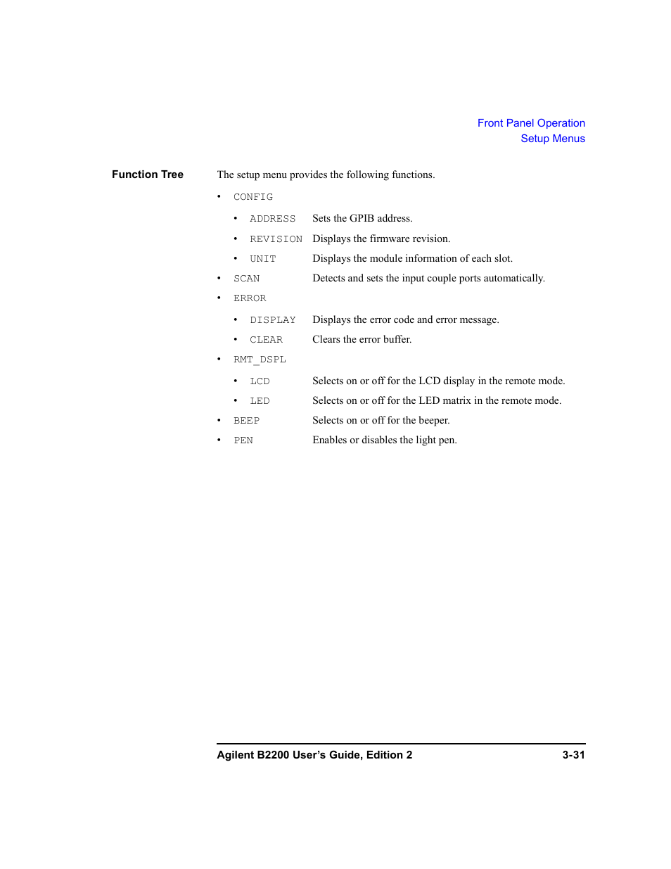 Agilent Technologies B2201A User Manual | Page 91 / 234