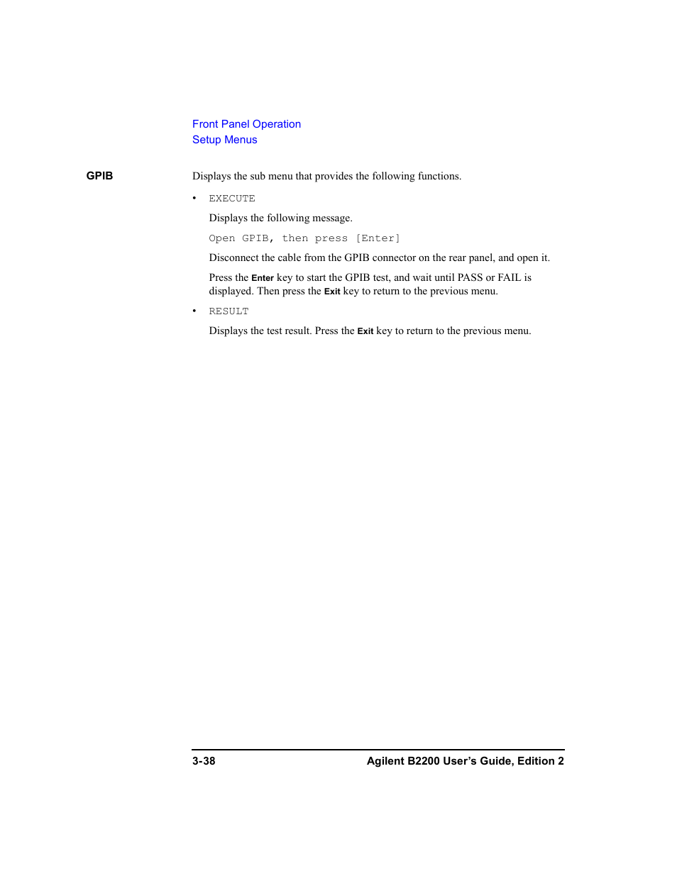 Agilent Technologies B2201A User Manual | Page 98 / 234
