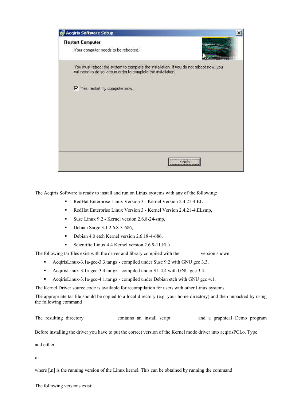 Installing the software for linux | Agilent Technologies DP211 User Manual | Page 21 / 66