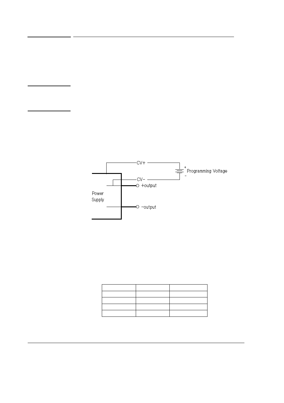 Constant voltage mode | Agilent Technologies E3614A User Manual | Page 39 / 47