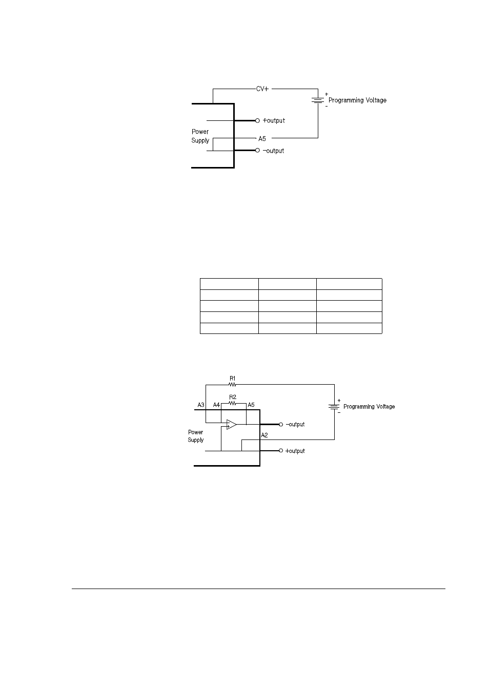 Alternative voltage programming using resistors | Agilent Technologies E3614A User Manual | Page 40 / 47