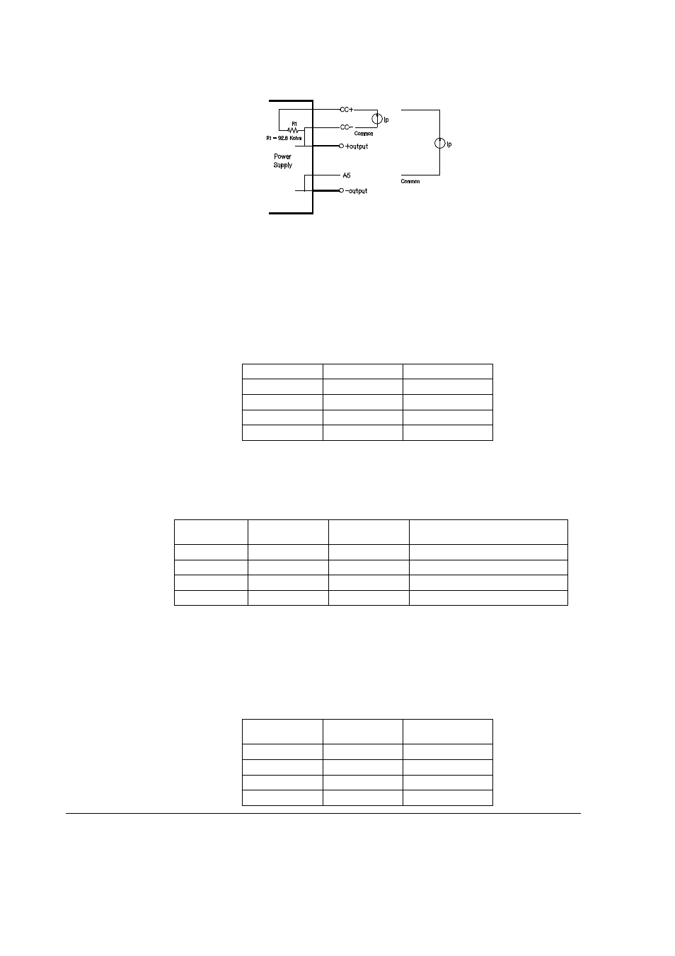 Current monitoring | Agilent Technologies E3614A User Manual | Page 43 / 47