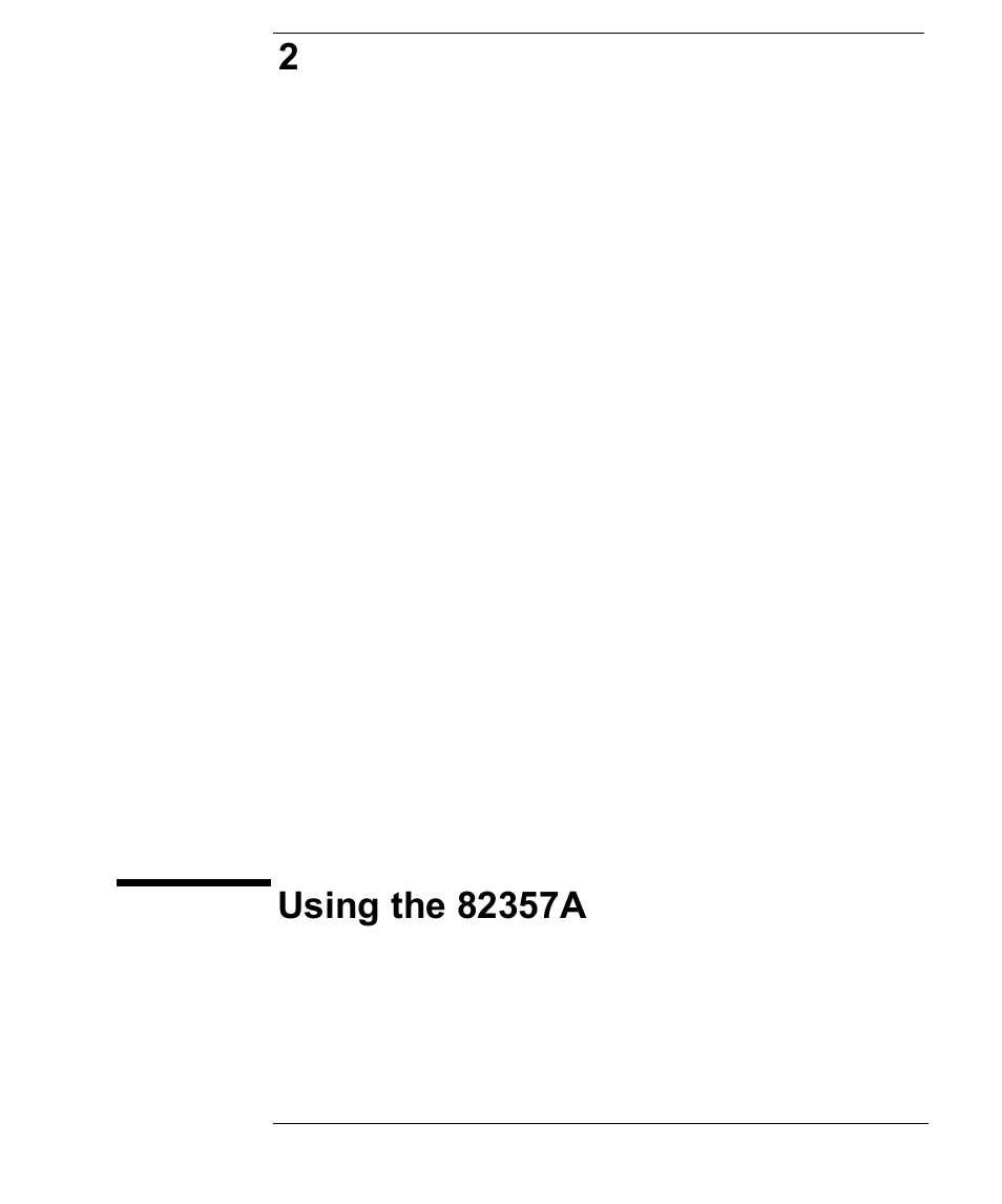 2 using the 82357a, Chapter 2 - using the 82357a | Agilent Technologies USB/GPIB Interface Converter 82357A User Manual | Page 33 / 70