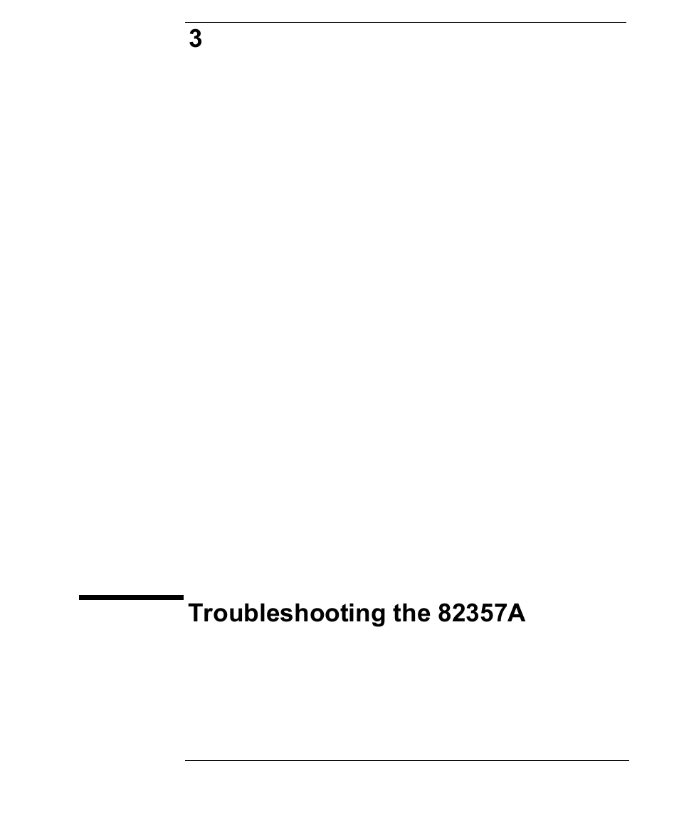 3 troubleshooting the 82357a, Chapter 3 - troubleshooting the 82357a | Agilent Technologies USB/GPIB Interface Converter 82357A User Manual | Page 43 / 70