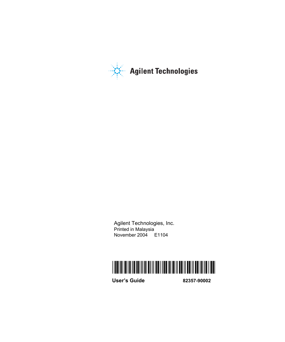 Agilent Technologies USB/GPIB Interface Converter 82357A User Manual | Page 70 / 70