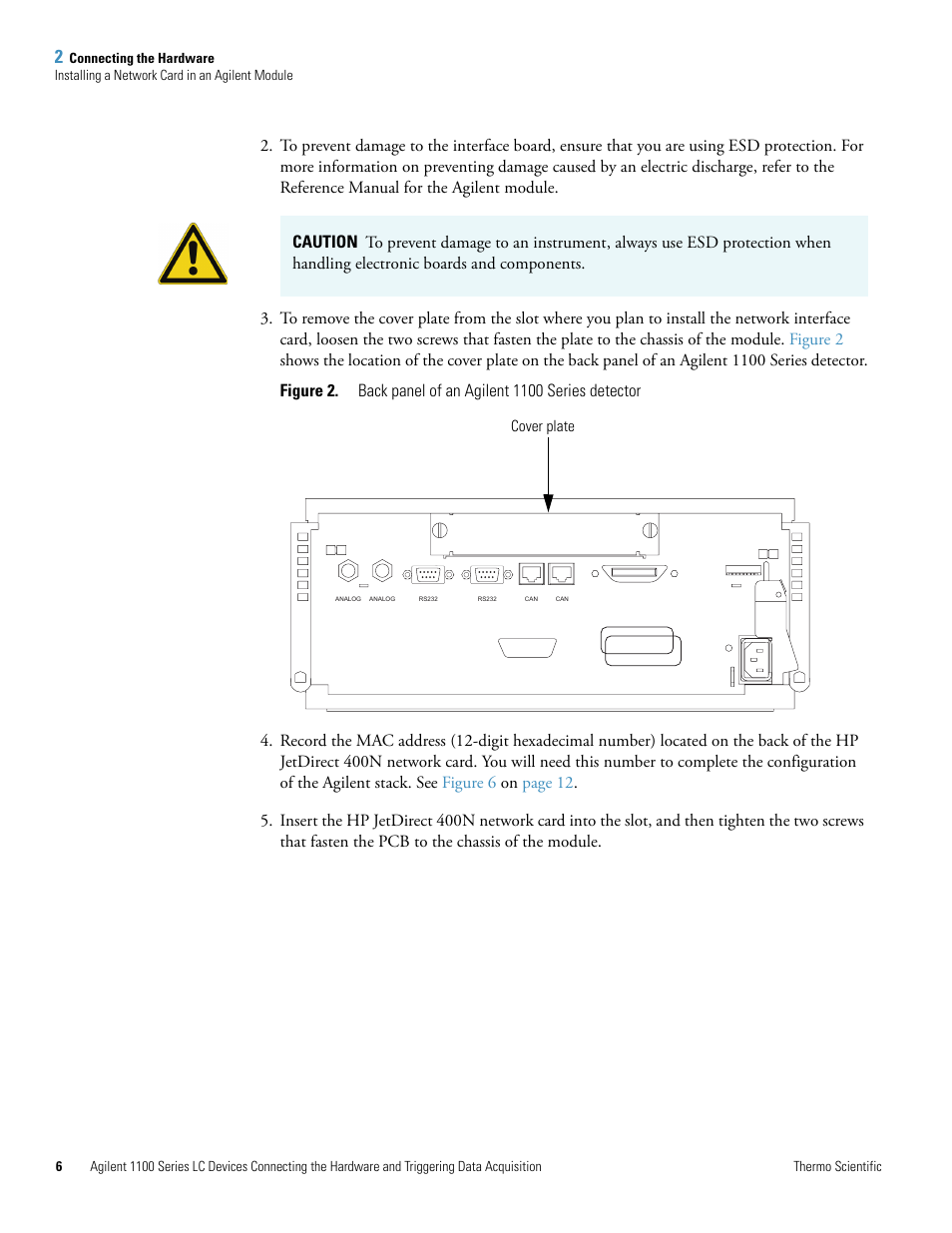 D slot, Figure 2 | Agilent Technologies 1100 Series User Manual | Page 14 / 28