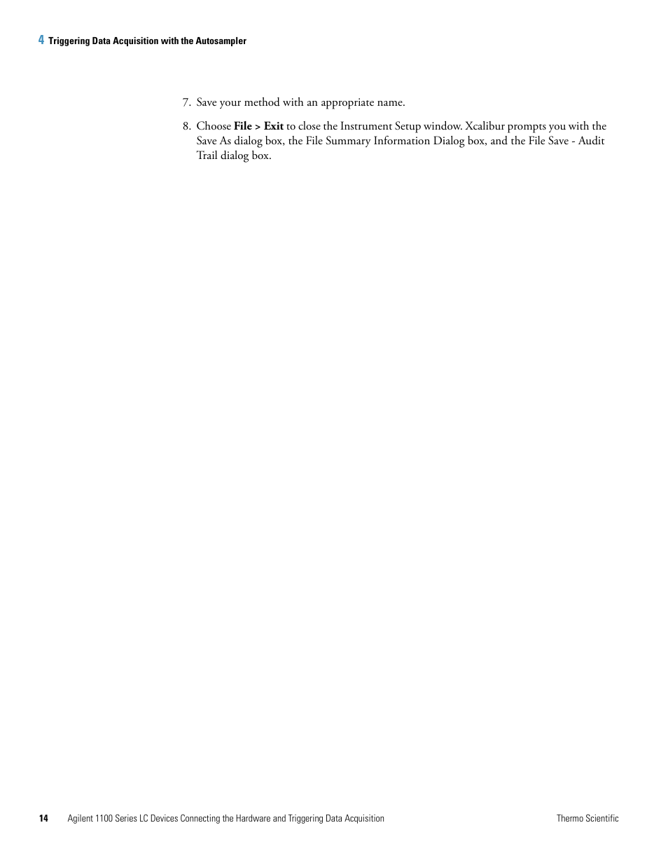 Agilent Technologies 1100 Series User Manual | Page 22 / 28
