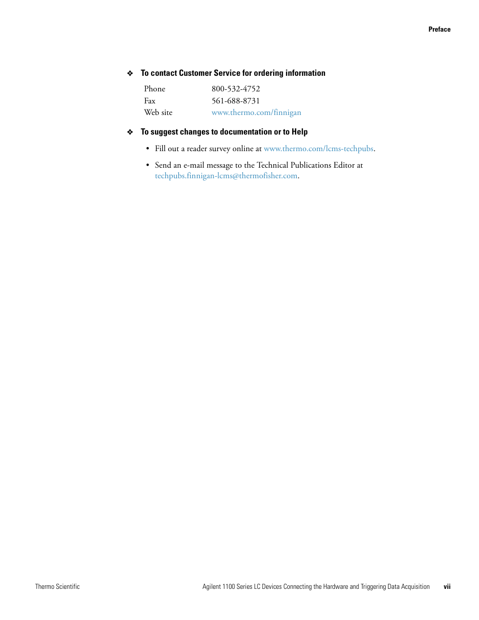 Agilent Technologies 1100 Series User Manual | Page 7 / 28