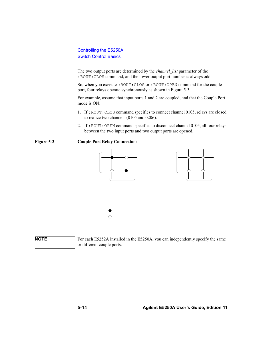 Agilent Technologies Agilent E5250A User Manual | Page 108 / 326