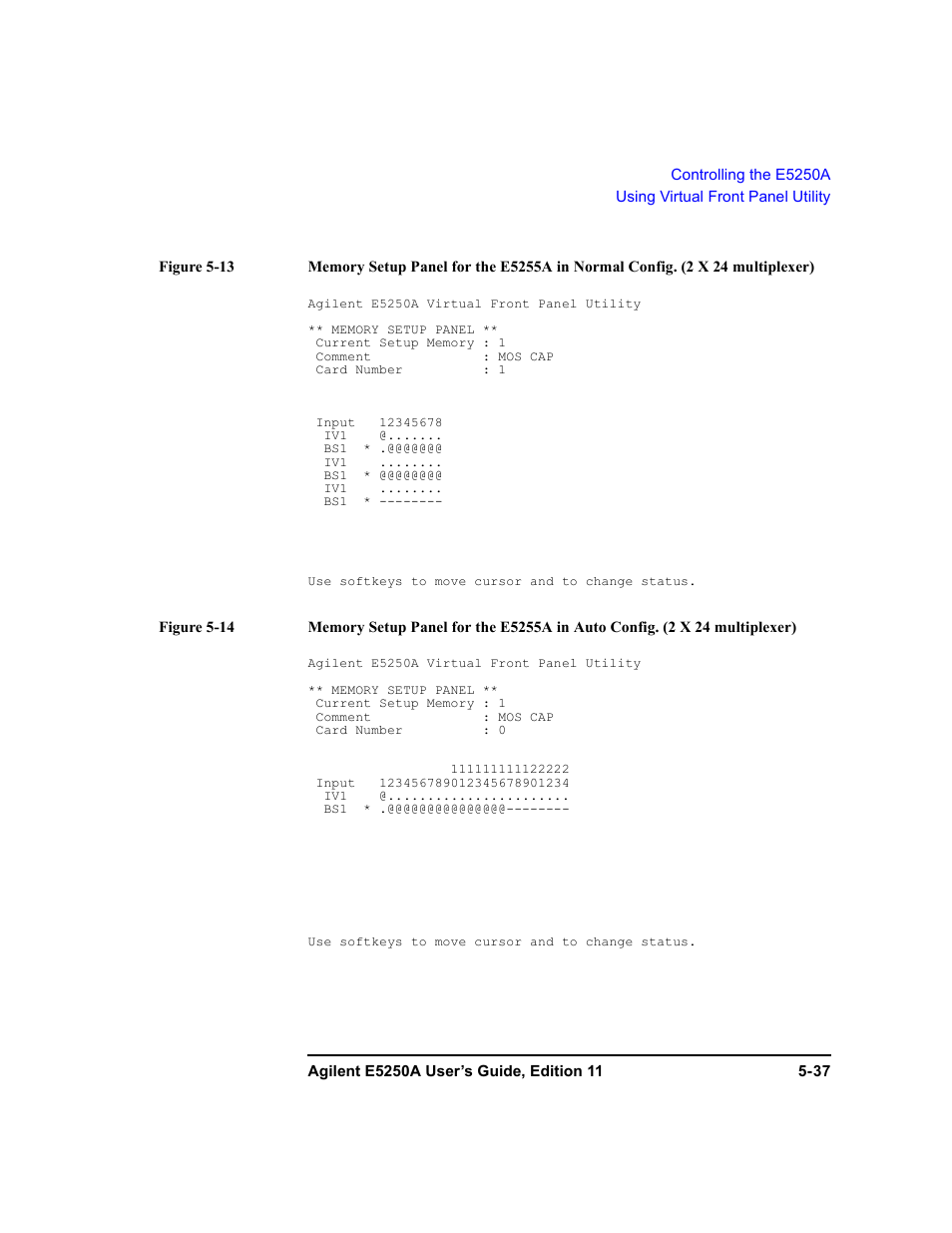 Agilent Technologies Agilent E5250A User Manual | Page 131 / 326