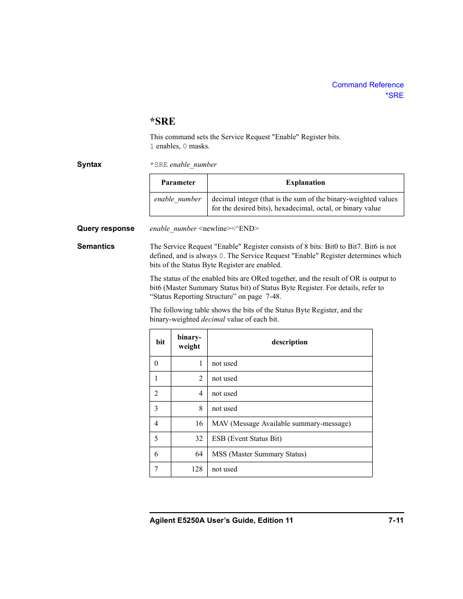 Agilent Technologies Agilent E5250A User Manual | Page 179 / 326