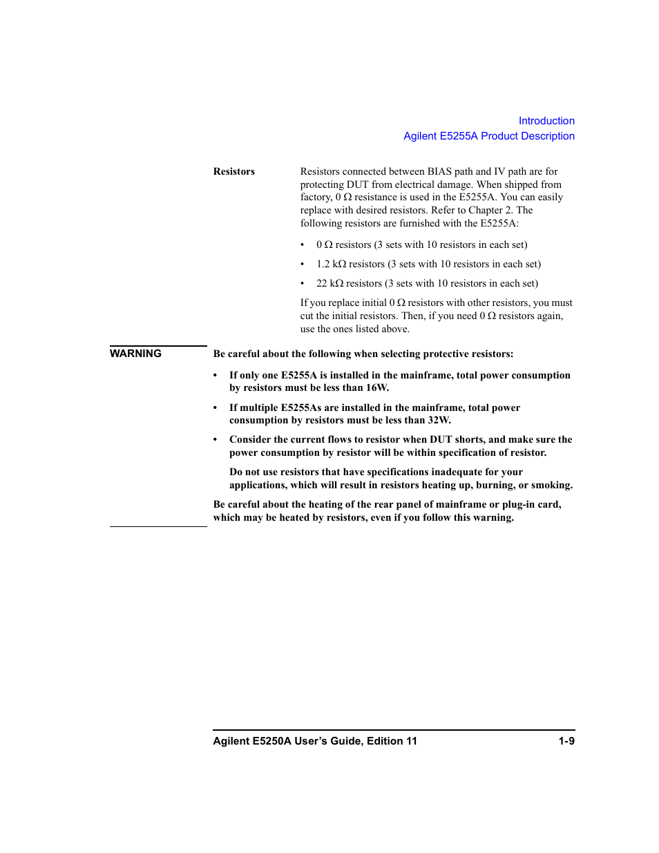 Agilent Technologies Agilent E5250A User Manual | Page 25 / 326