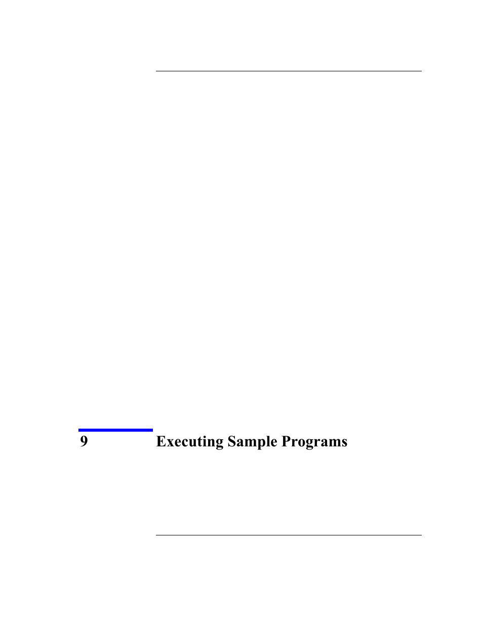 9 executing sample programs, Executing sample programs | Agilent Technologies Agilent E5250A User Manual | Page 257 / 326