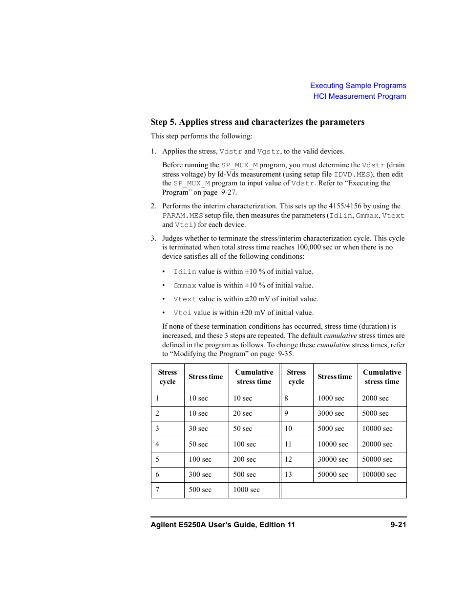 Agilent Technologies Agilent E5250A User Manual | Page 277 / 326