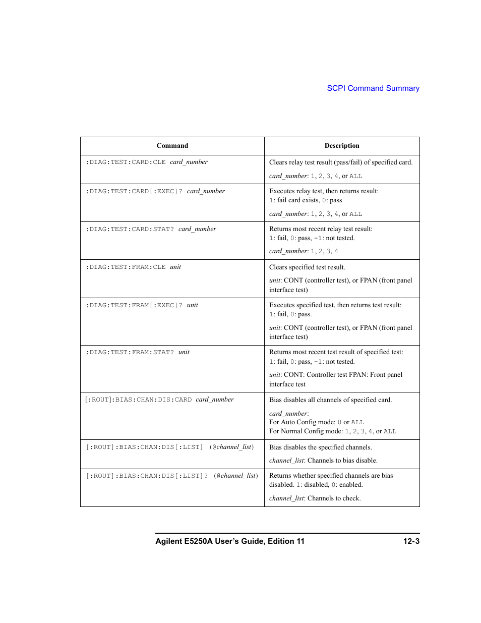 Agilent Technologies Agilent E5250A User Manual | Page 321 / 326
