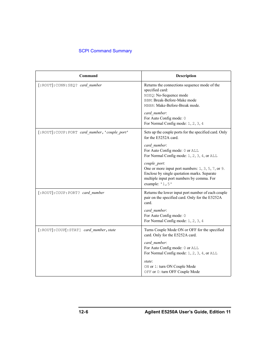 Agilent Technologies Agilent E5250A User Manual | Page 324 / 326