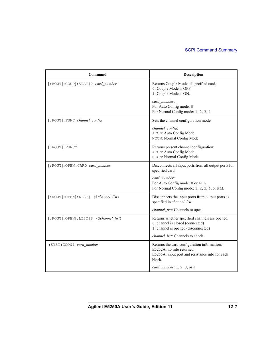 Agilent Technologies Agilent E5250A User Manual | Page 325 / 326