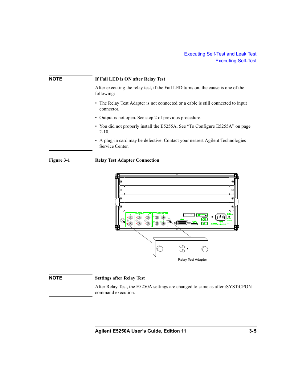 Agilent Technologies Agilent E5250A User Manual | Page 55 / 326