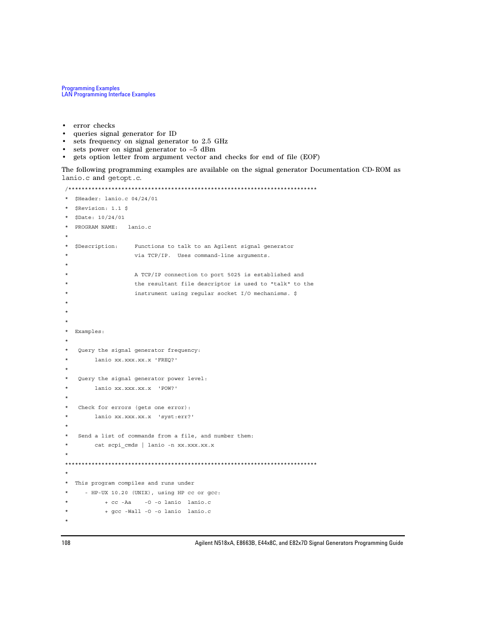 Agilent Technologies N5183A MXG User Manual | Page 118 / 366