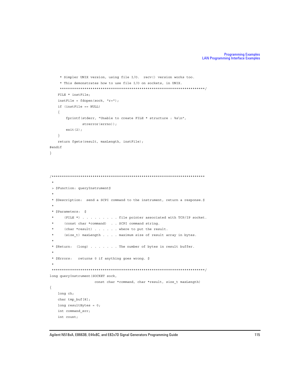 Agilent Technologies N5183A MXG User Manual | Page 125 / 366