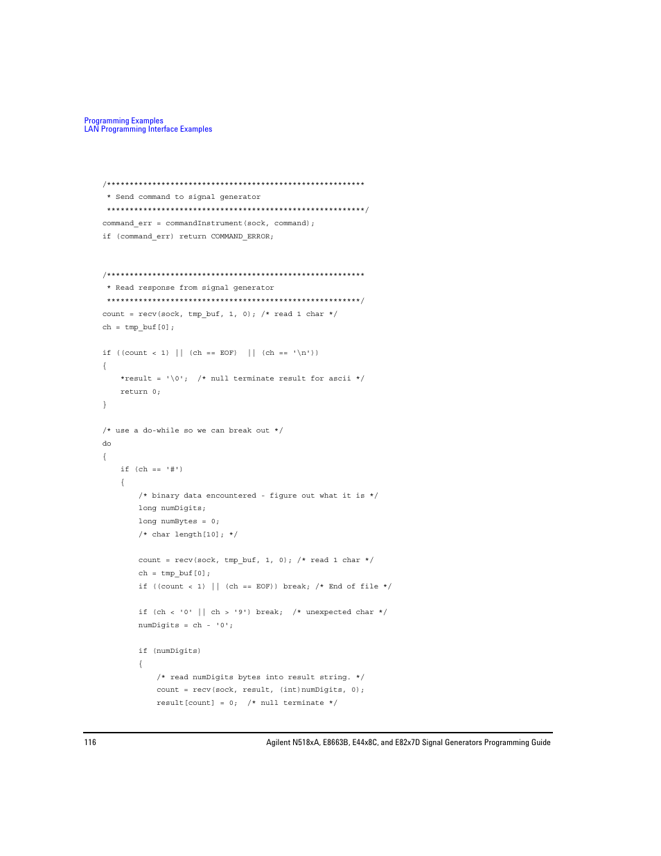 Agilent Technologies N5183A MXG User Manual | Page 126 / 366