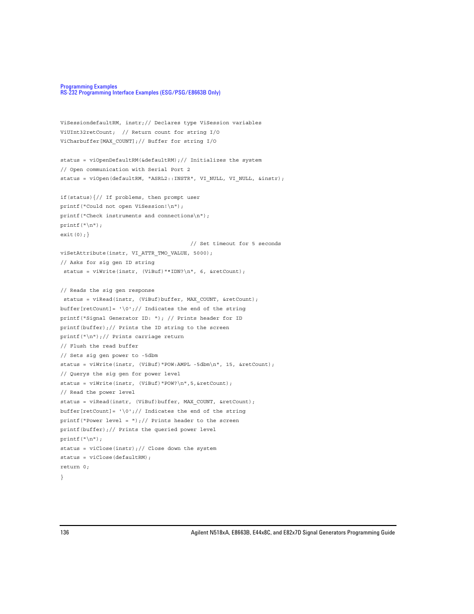 Agilent Technologies N5183A MXG User Manual | Page 146 / 366