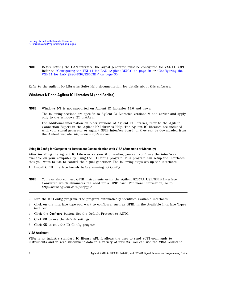 Agilent Technologies N5183A MXG User Manual | Page 16 / 366