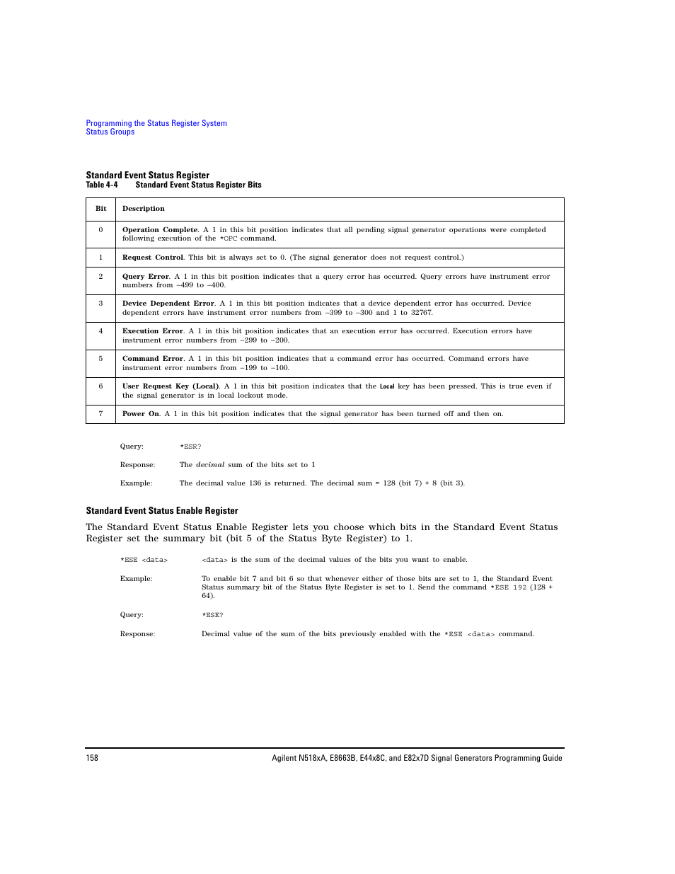 Agilent Technologies N5183A MXG User Manual | Page 168 / 366