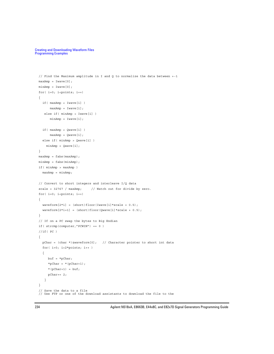 Agilent Technologies N5183A MXG User Manual | Page 244 / 366