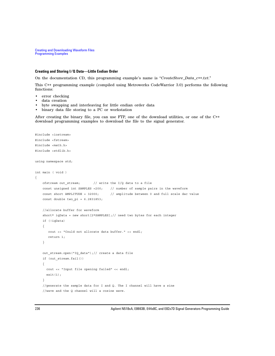 Agilent Technologies N5183A MXG User Manual | Page 246 / 366