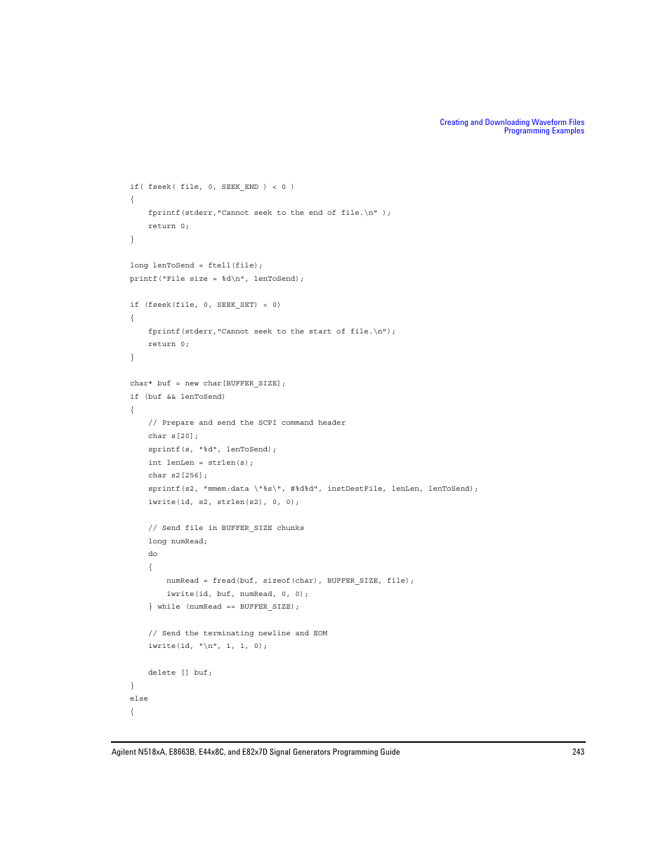 Agilent Technologies N5183A MXG User Manual | Page 253 / 366