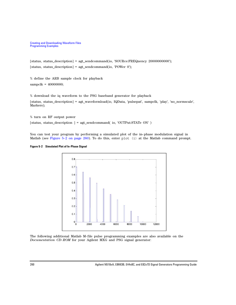 Agilent Technologies N5183A MXG User Manual | Page 270 / 366