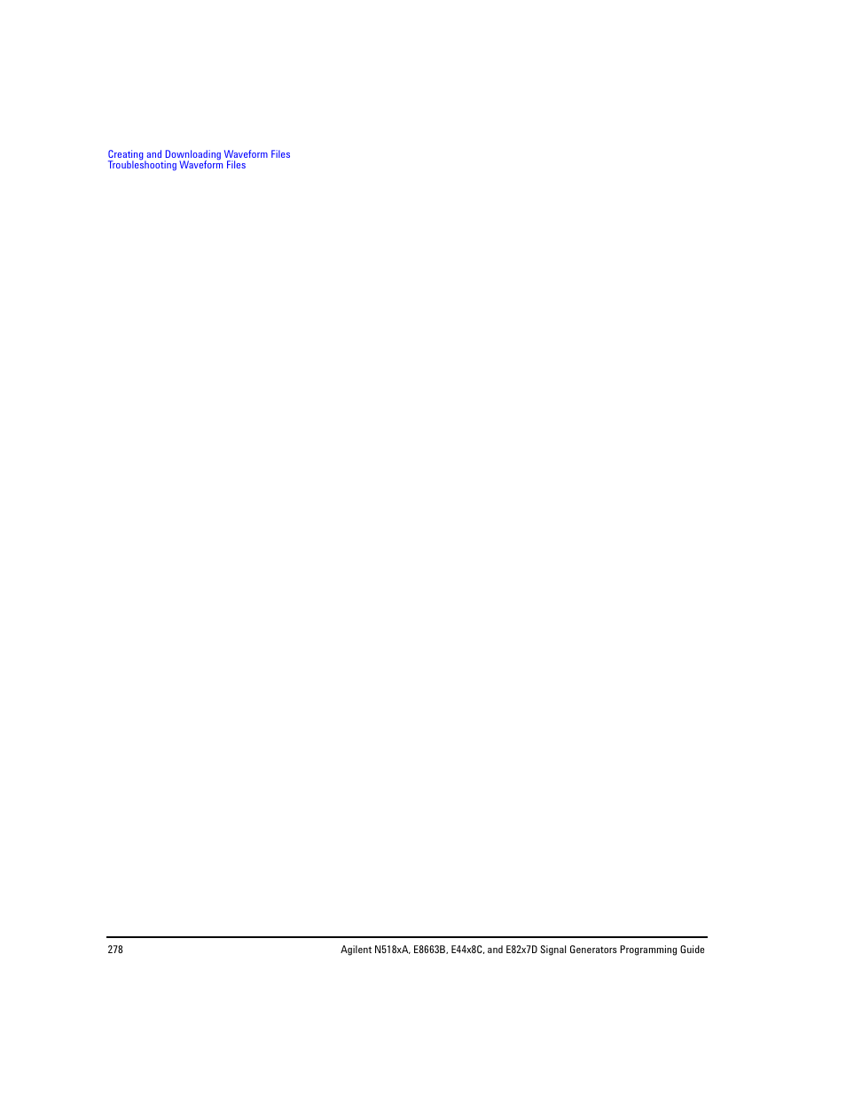 Agilent Technologies N5183A MXG User Manual | Page 288 / 366