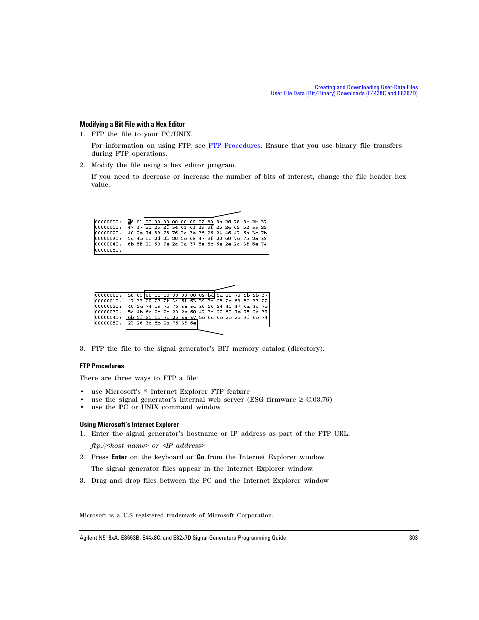 Agilent Technologies N5183A MXG User Manual | Page 313 / 366