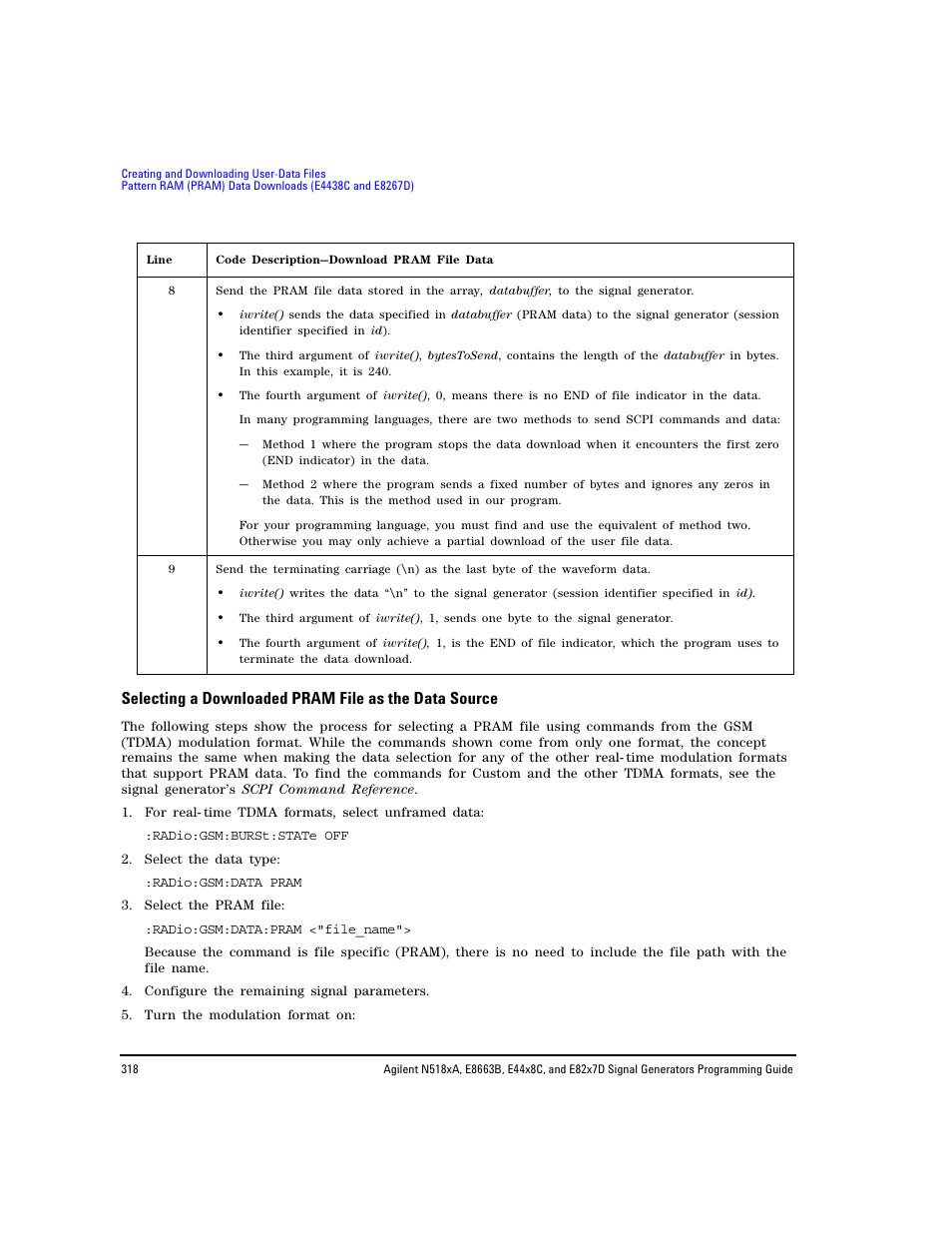 Agilent Technologies N5183A MXG User Manual | Page 328 / 366