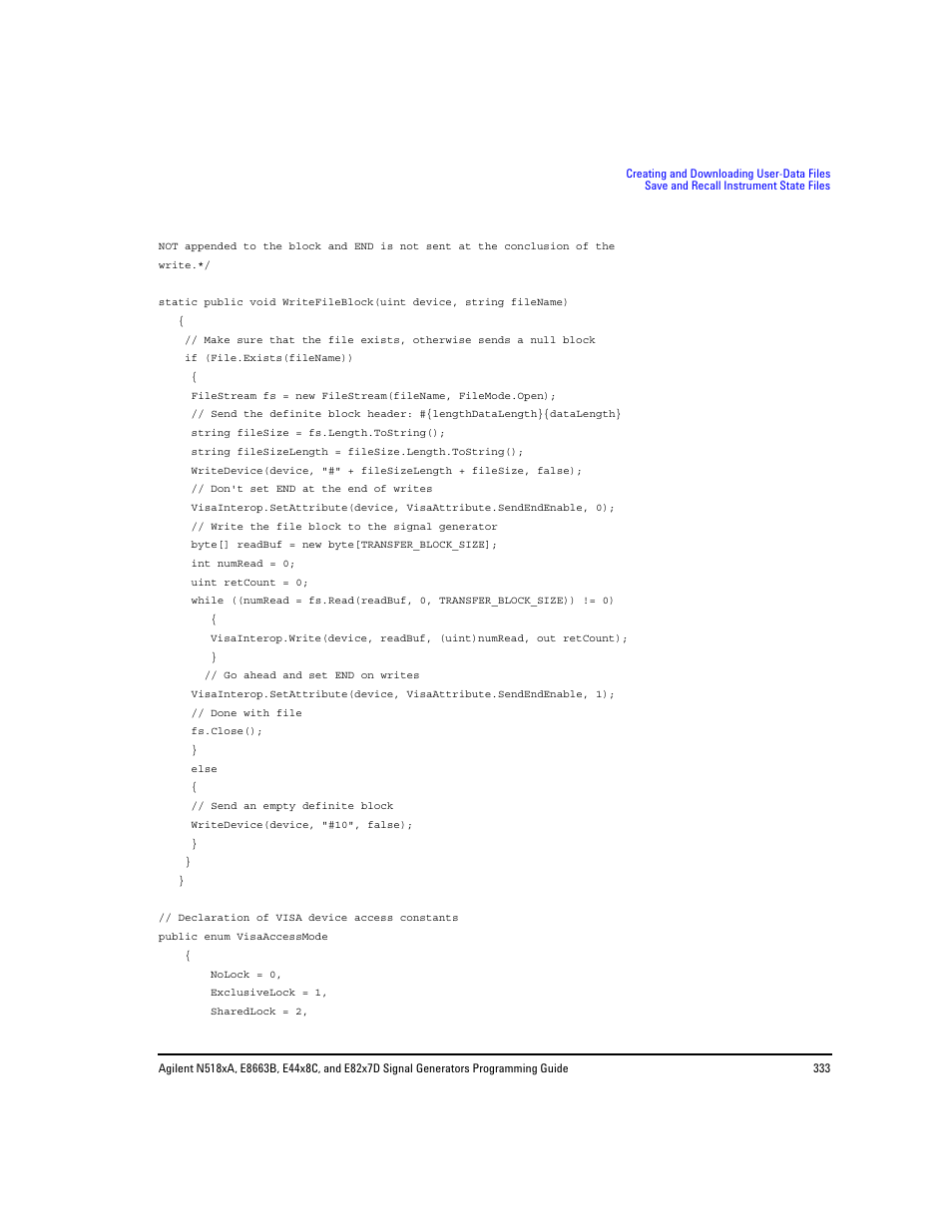 Agilent Technologies N5183A MXG User Manual | Page 343 / 366