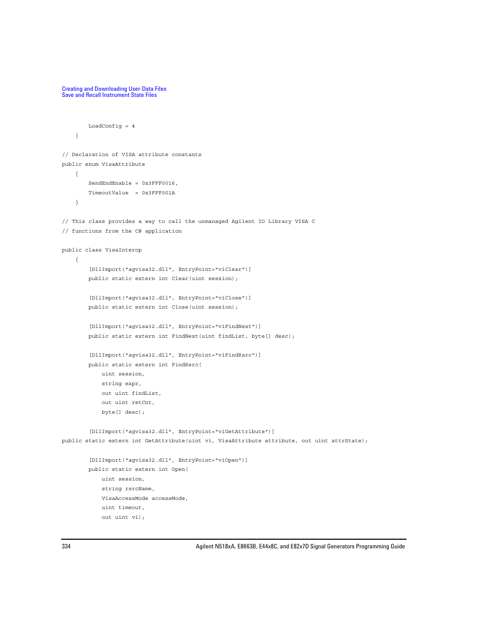 Agilent Technologies N5183A MXG User Manual | Page 344 / 366